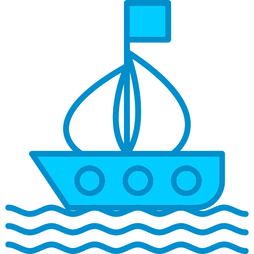 barca Generic Blue icona