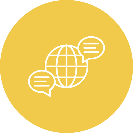 comunicazione globale Generic Flat icona
