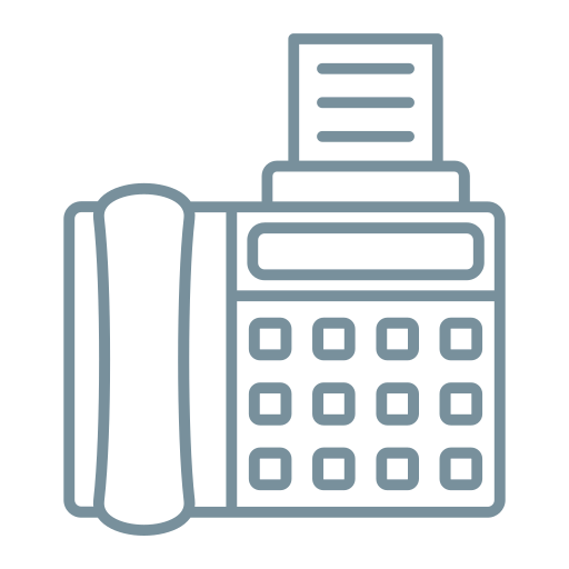 máquina de fax Generic Simple Colors icono