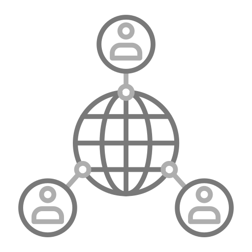 sieć globalna Generic Grey ikona