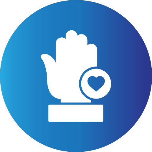 자원 봉사자 Generic Blue icon