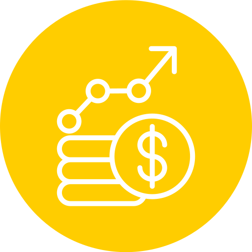 crecimiento del dinero Generic Flat icono