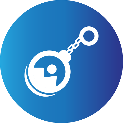 sleutelhanger Generic Blue icoon