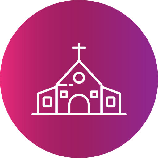 iglesia Generic Flat Gradient icono