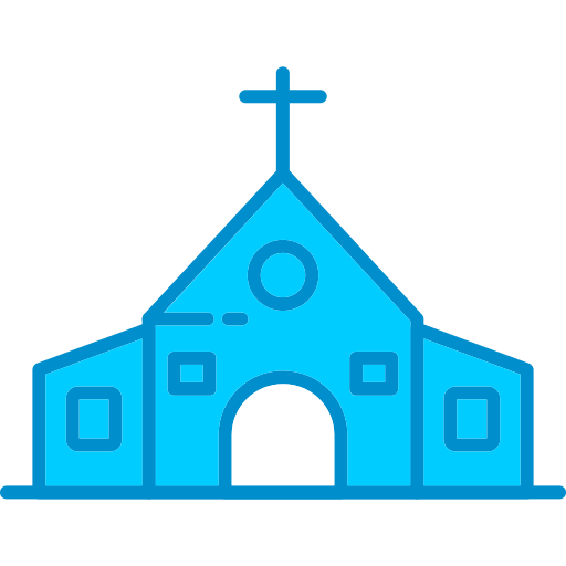 kościół Generic Blue ikona