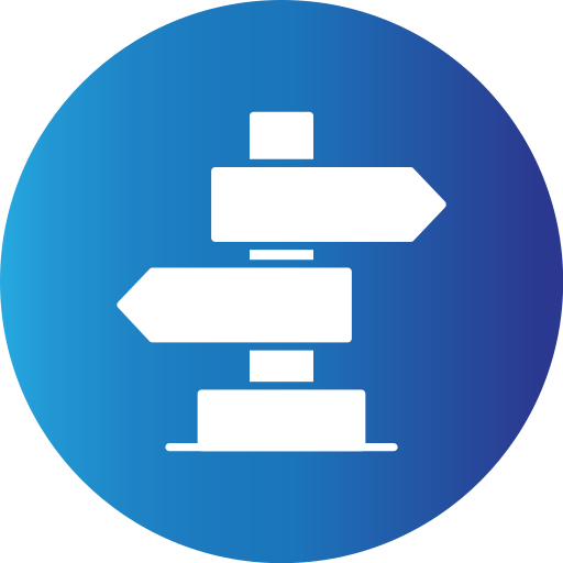 교통 표지판 Generic Blue icon