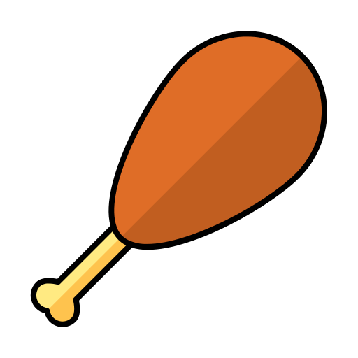hühnerbein Generic Outline Color icon