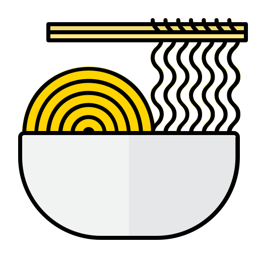 麺 Generic Outline Color icon