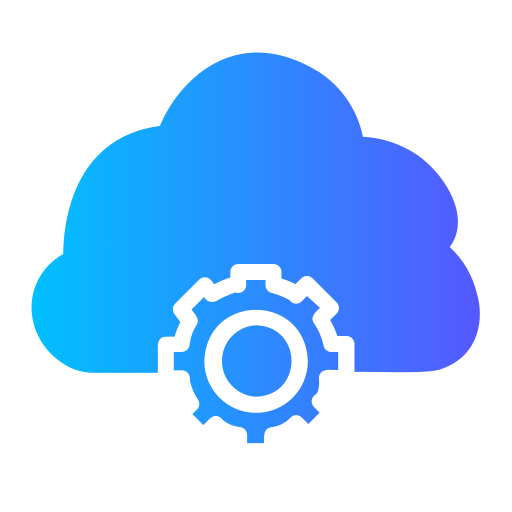cloud-einstellungen Generic Flat Gradient icon