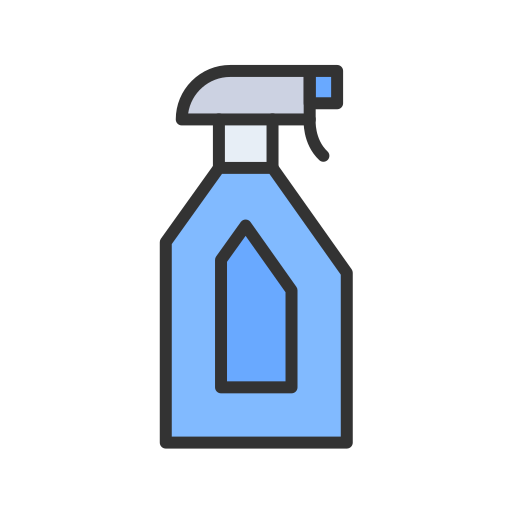 reinigungsspray Generic Outline Color icon