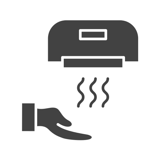 händetrockner Generic Glyph icon