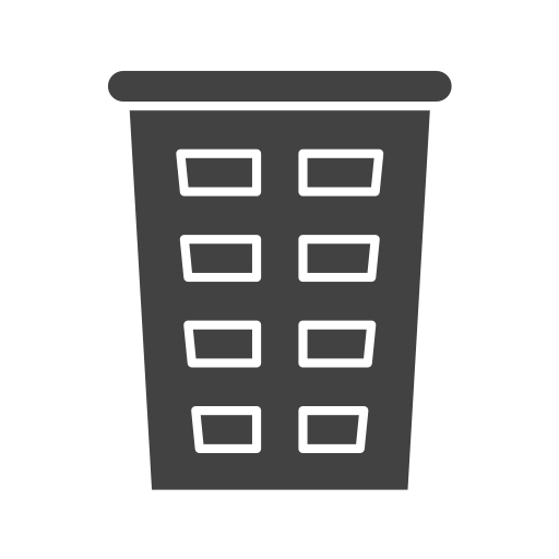 Laundry basket Generic Glyph icon