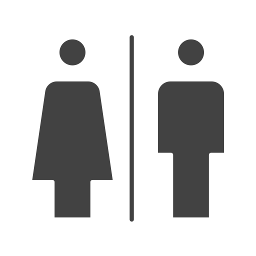 화장실 Generic Glyph icon