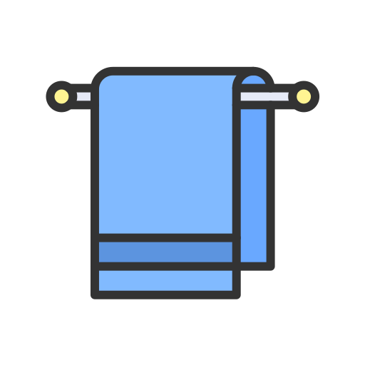 Towel Generic Outline Color icon