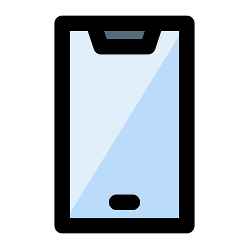 携帯電話 Generic Outline Color icon