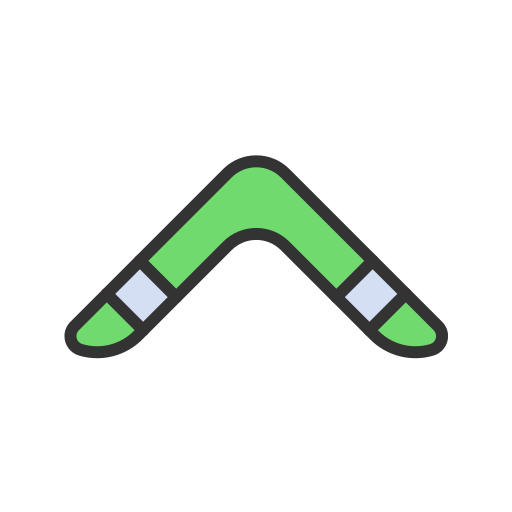 bumerang Generic Outline Color ikona