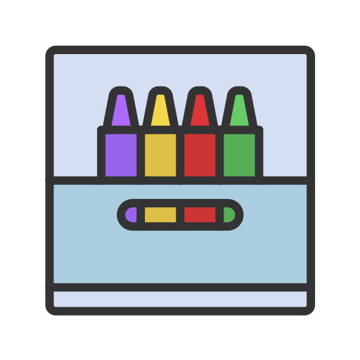 pastel Generic Outline Color ikona