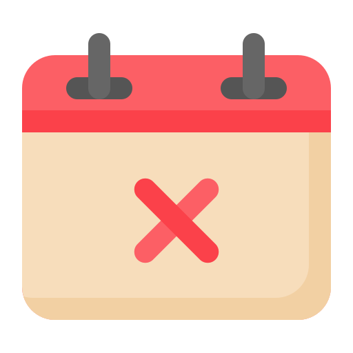 Delete event Generic Flat icon