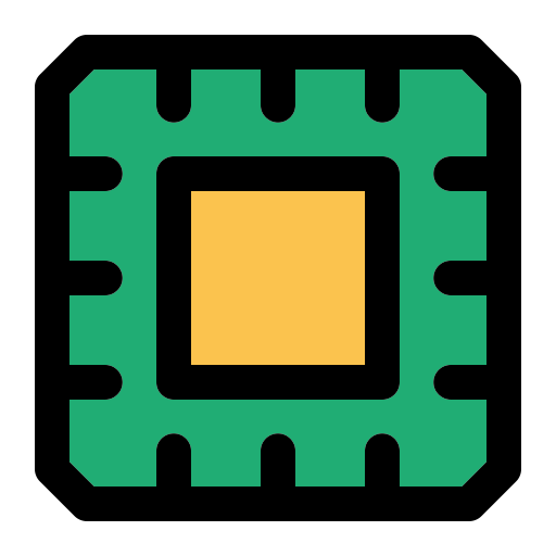 チップ Generic Outline Color icon