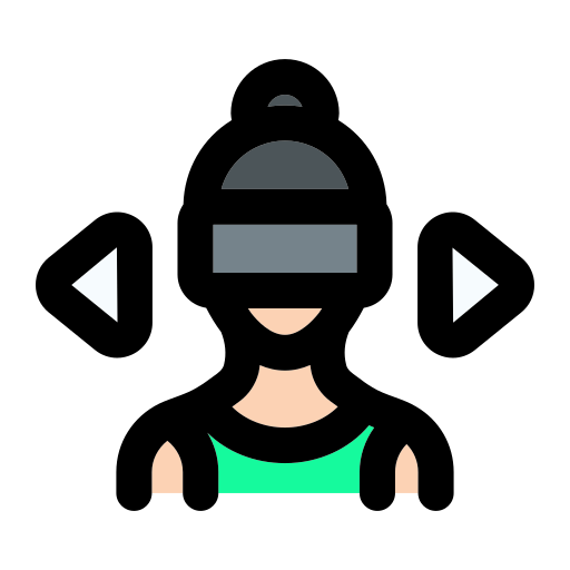 wirtualna rzeczywistość Generic Outline Color ikona