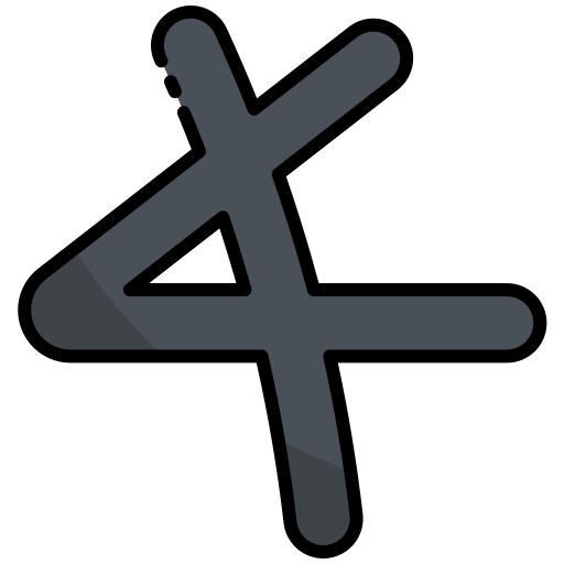 symbolen Generic Outline Color icoon