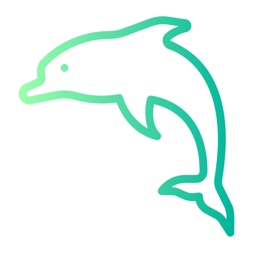 golfinho Generic Gradient Ícone
