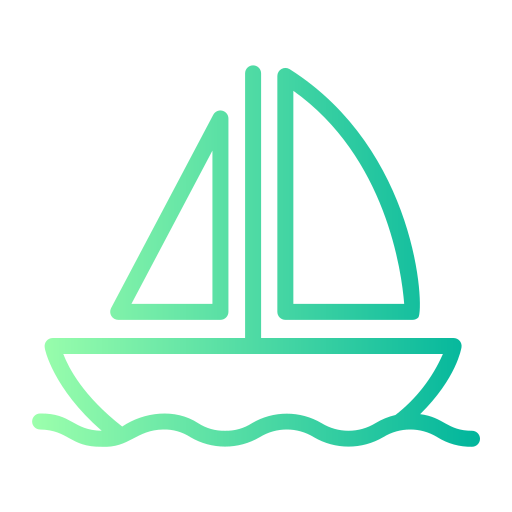 yacht Generic Gradient icon