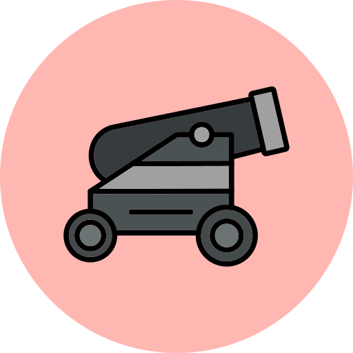 Artillery Generic Outline Color icon