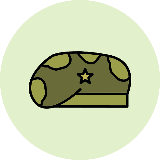 모자 Generic Outline Color icon