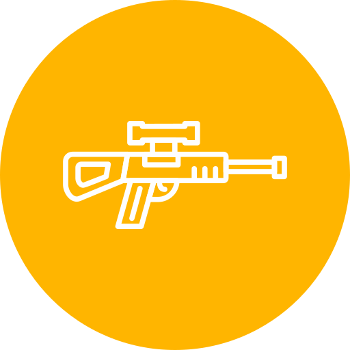 arma de francotirador Generic Flat icono