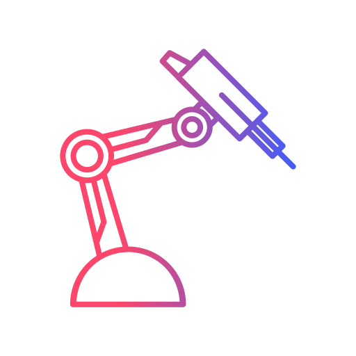 Robot arm Generic Gradient icon