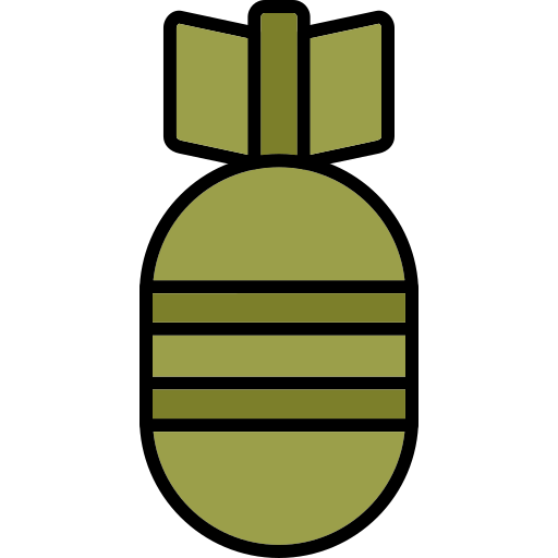 空気爆弾 Generic Outline Color icon
