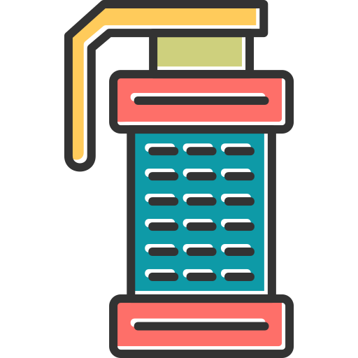 grenade fumigène Generic Color Omission Icône