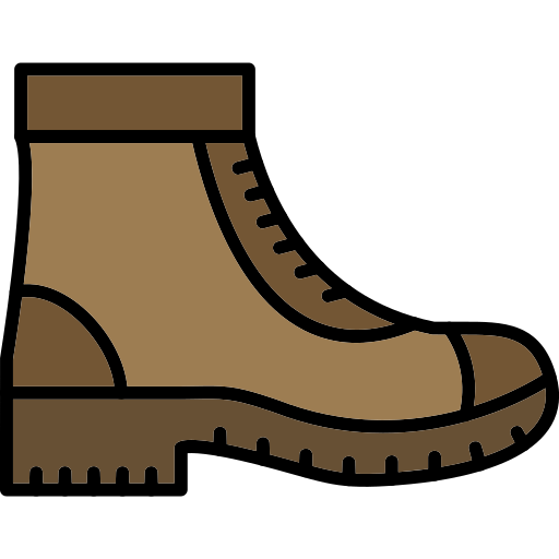 Military boots Generic Outline Color icon