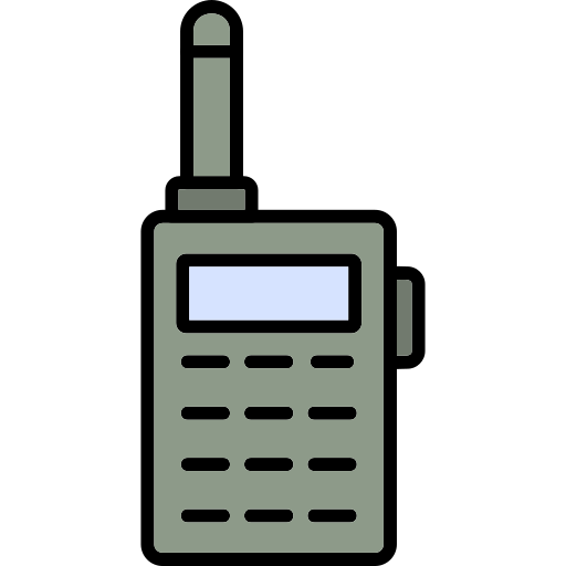 walkie-talkie Generic Outline Color icono