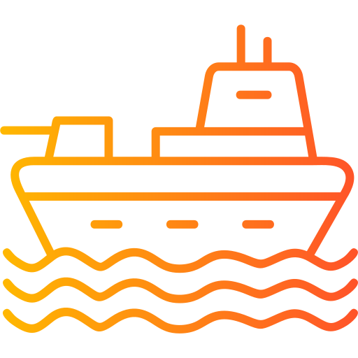 statek Generic Gradient ikona