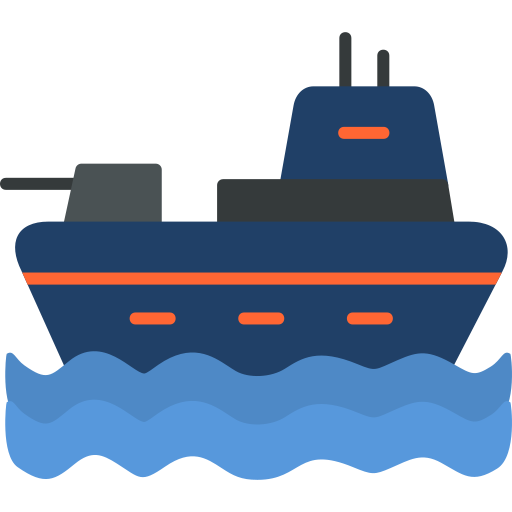 statek Generic Flat ikona