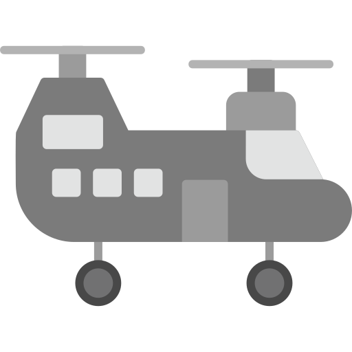 Helicopter Generic Grey icon