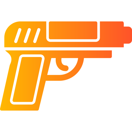 pistola Generic Flat Gradient Ícone