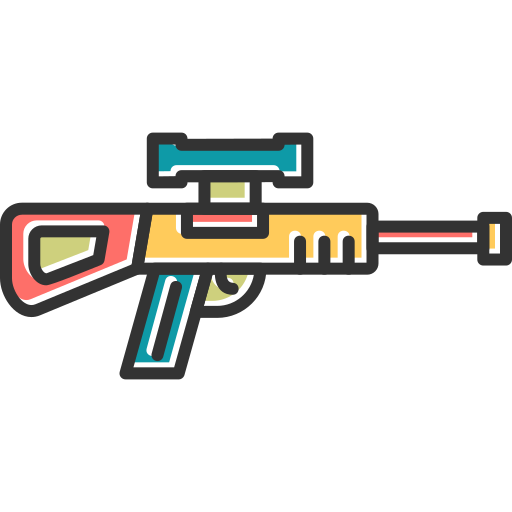 pistola da cecchino Generic Color Omission icona