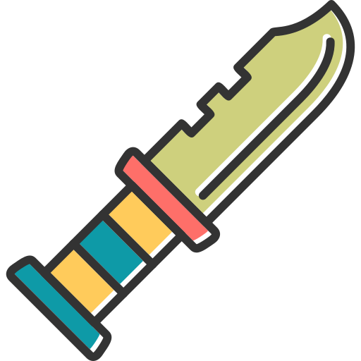 cuchillo Generic Color Omission icono