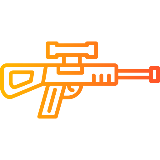 Снайперская пушка Generic Gradient иконка