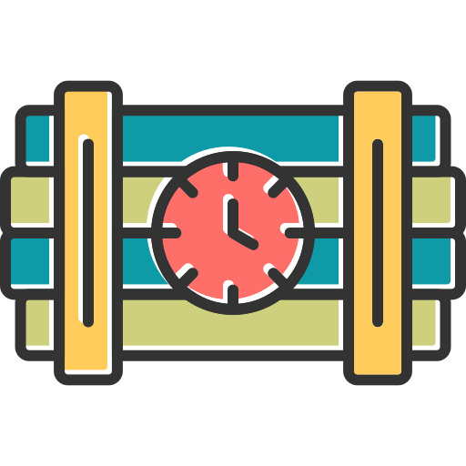 Time bomb Generic Color Omission icon