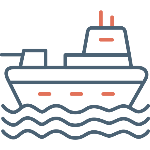 statek Generic Outline Color ikona