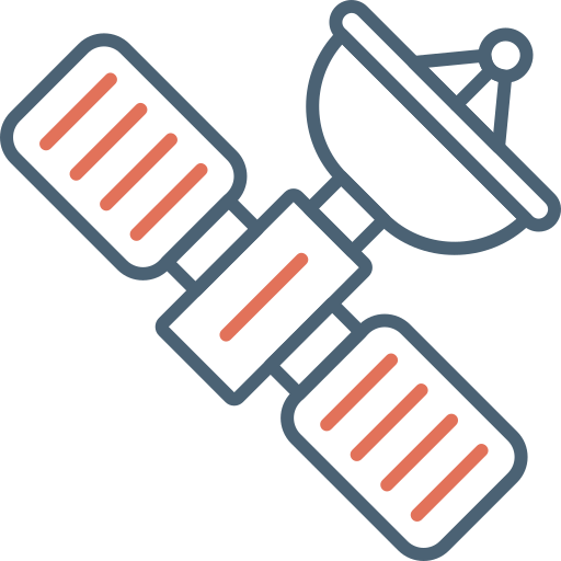 Satellite Generic Outline Color icon