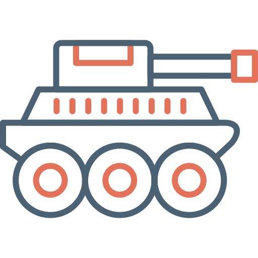 tanque Generic Outline Color icono