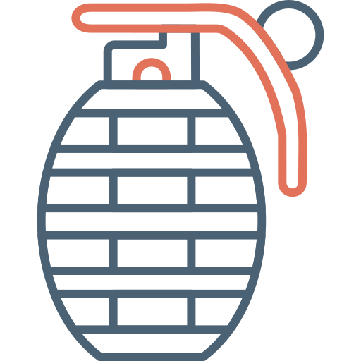 granaat Generic Outline Color icoon