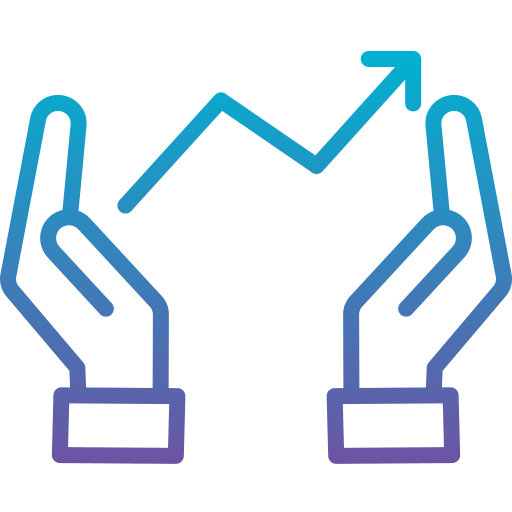 wzrost Generic Gradient ikona