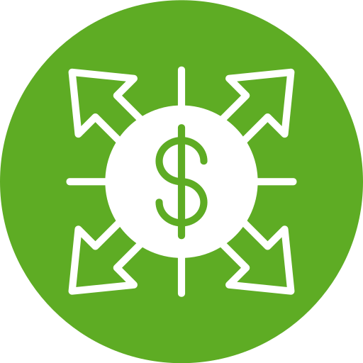 transacción monetaria Generic Flat icono