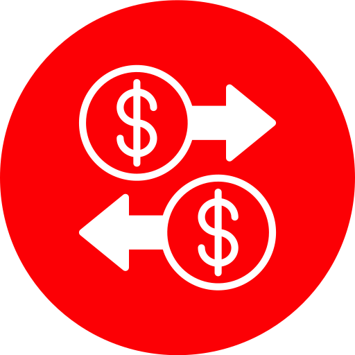 Money transaction Generic Flat icon